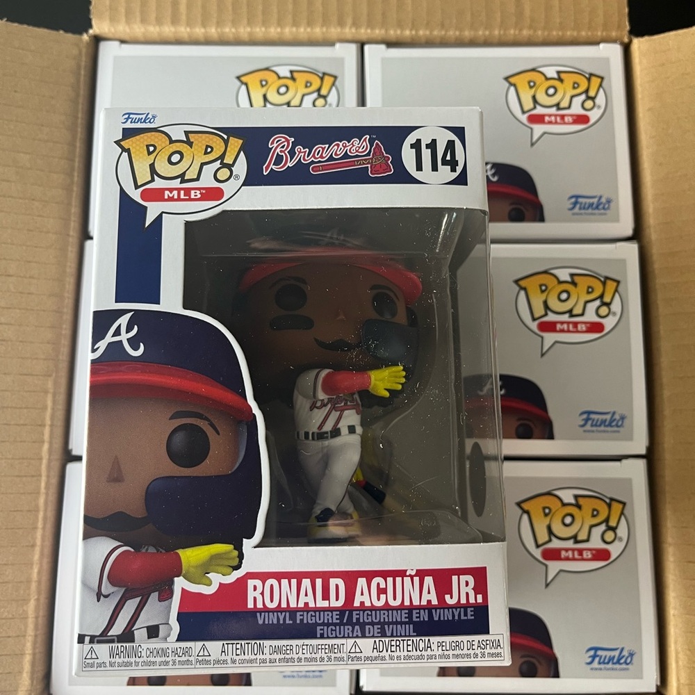 Funko Pop! MLB Ronald Acuna jr Atlanta Braves # 114 Venezuela